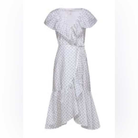 Rebecca Taylor
Birdseye Dot Clip Ruffle Midi Dress (16) - Picture 2 of 4